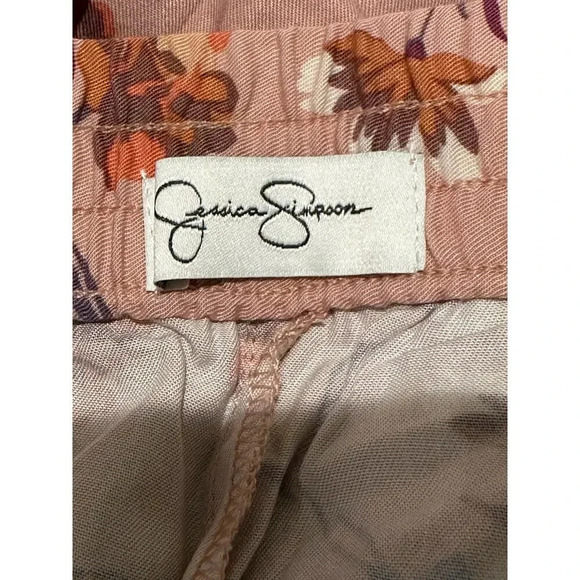 NWT‎ Jessica Simpson Floral Tapered Pants - Picture 5 of 7
